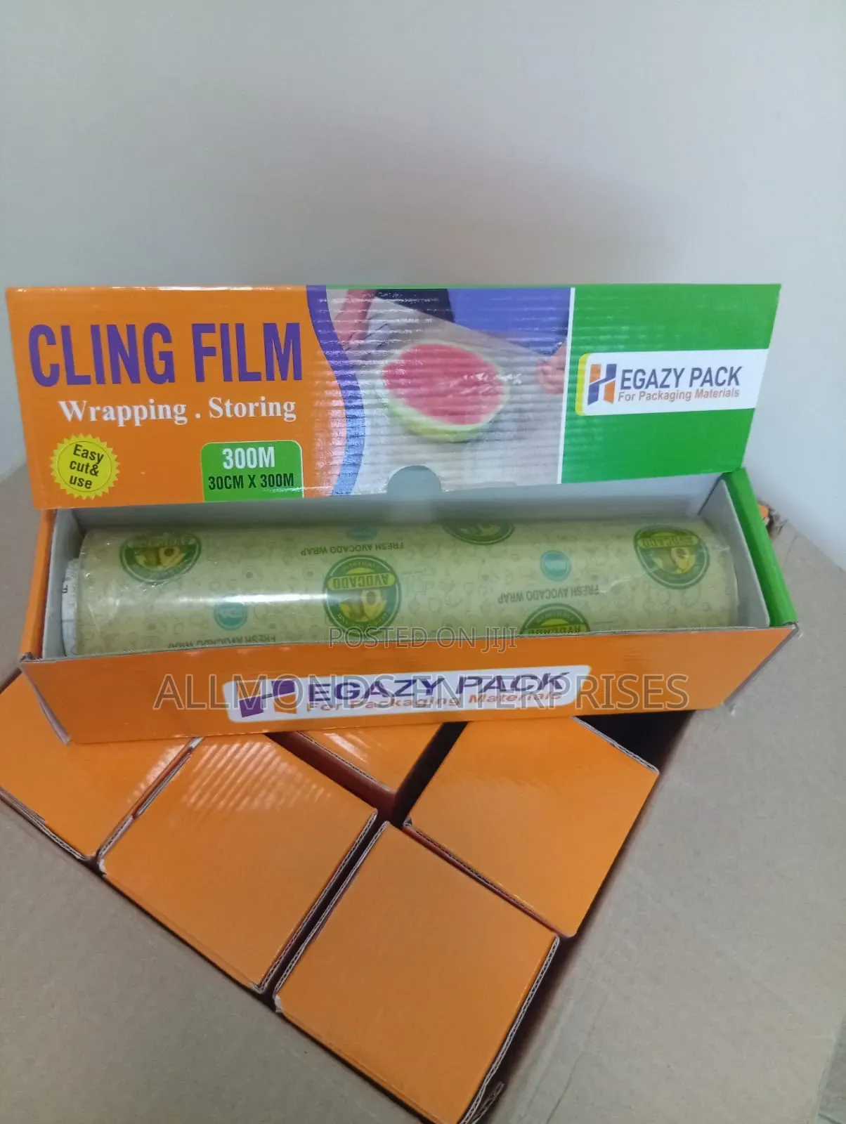 Hegazy Cling Film With Cutting Blade 30cm by 300m