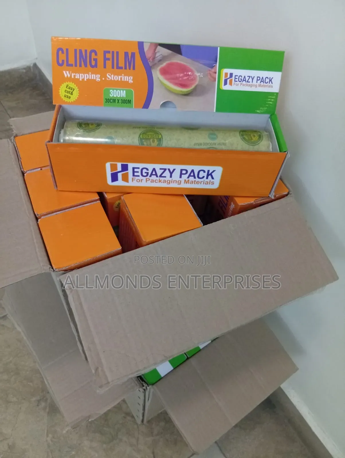 Hegazy Cling Film With Cutting Blade 30cm by 300m
