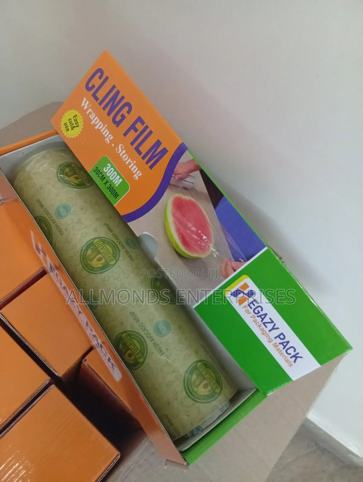 Hegazy Cling Film With Cutting Blade 30cm by 300m