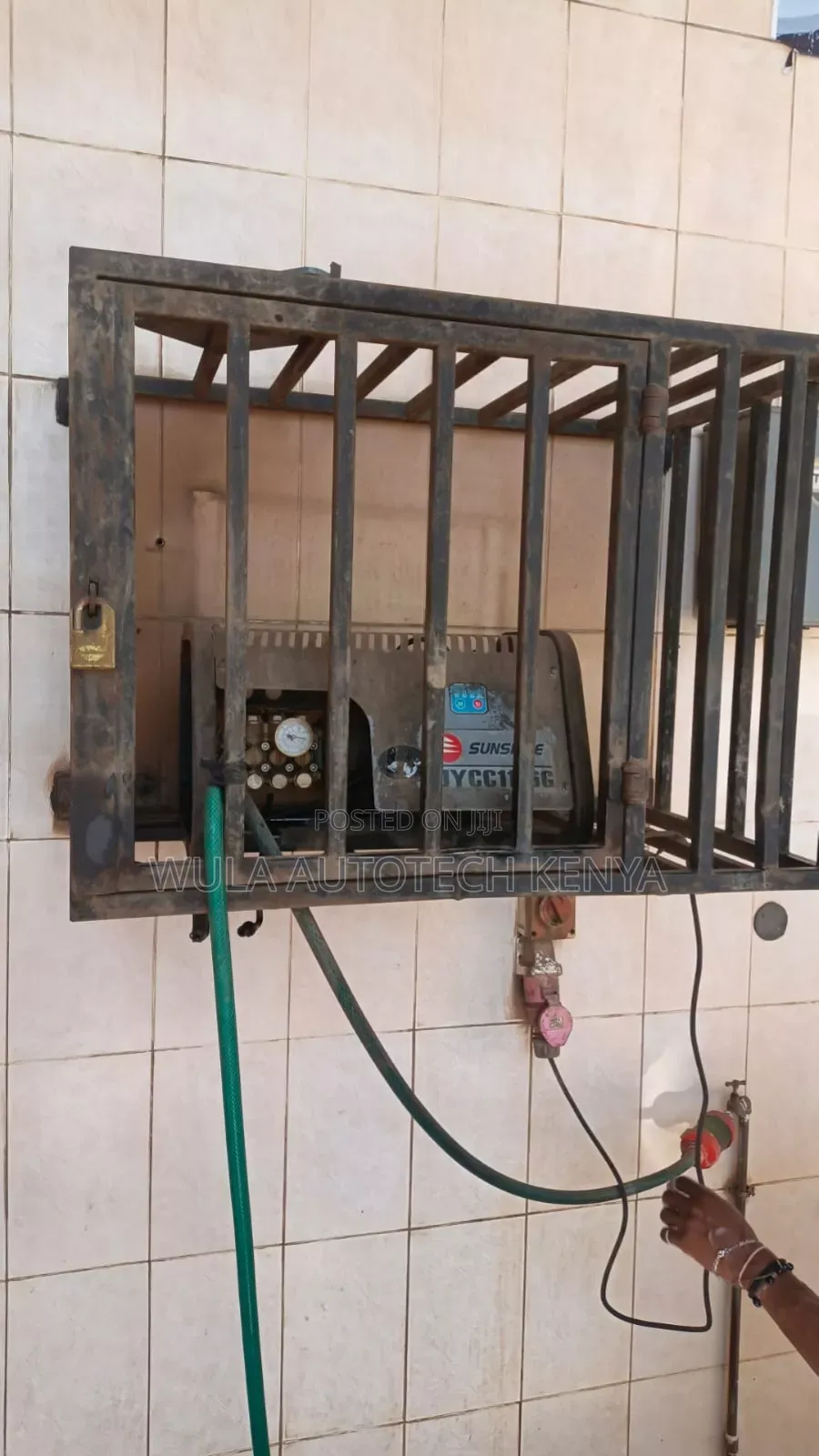 Commercial High Pressure Washer Machine 3phase Sunshine Italy