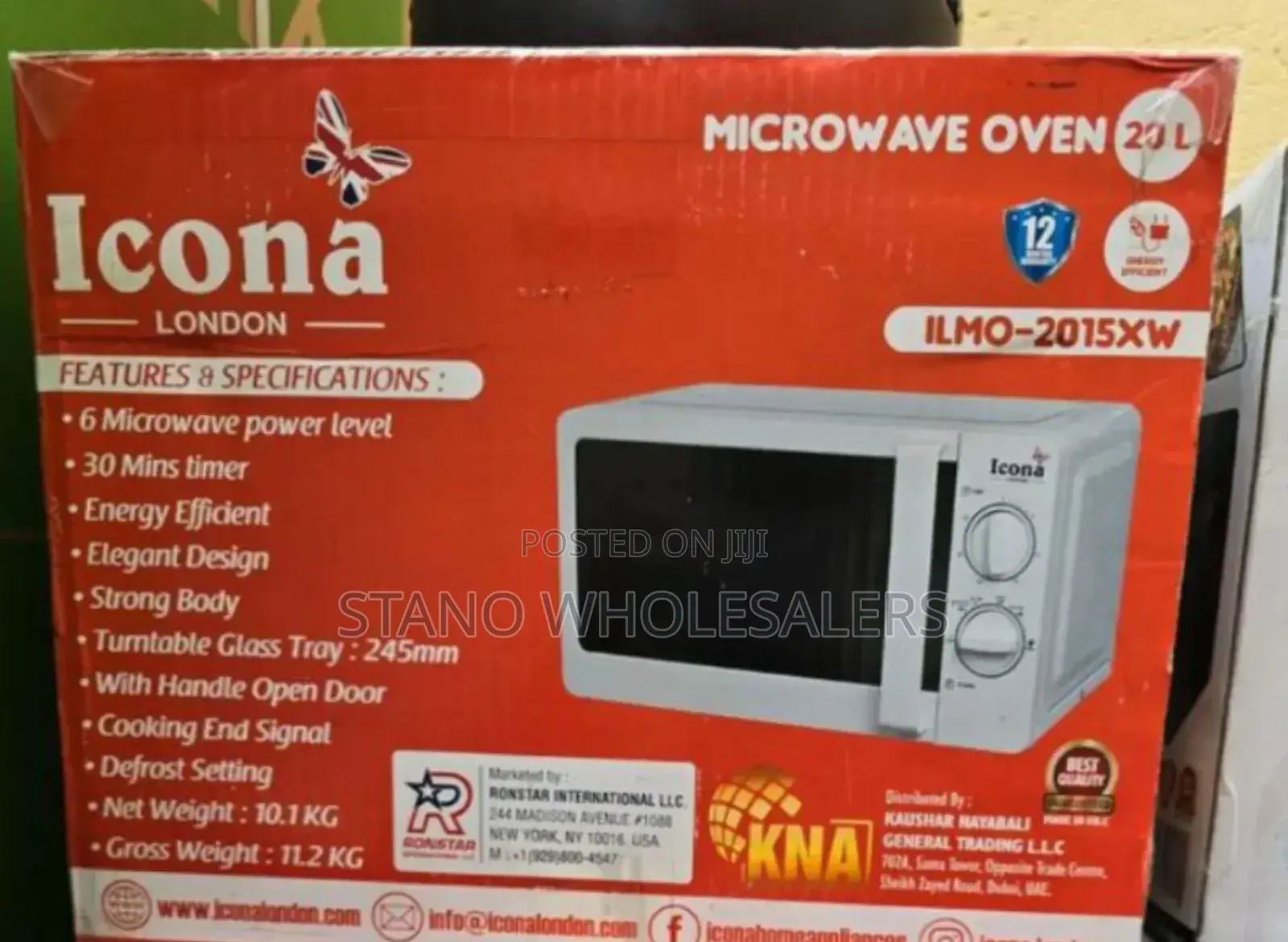 With Knob Setting - Icona Manual Microwaves