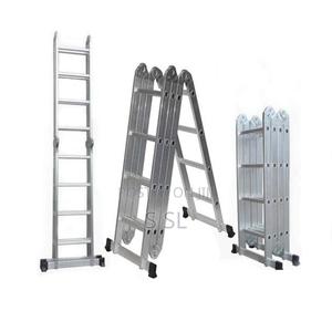 4 X 4 Multipurpose Durable Aluminum Ladder - thumbnail 2