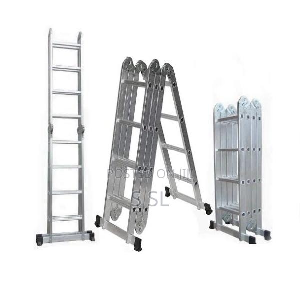 4 X 4 Multipurpose Durable Aluminum Ladder - main view