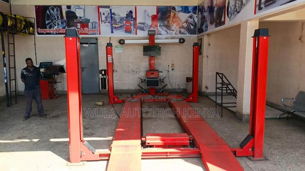 Heavy Duty High Quality Vehicle Four Post Lift 4tn Sunshine Italy