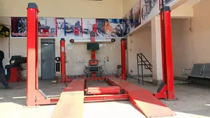 Heavy Duty High Quality Vehicle Four Post Lift 4tn Sunshine Italy
