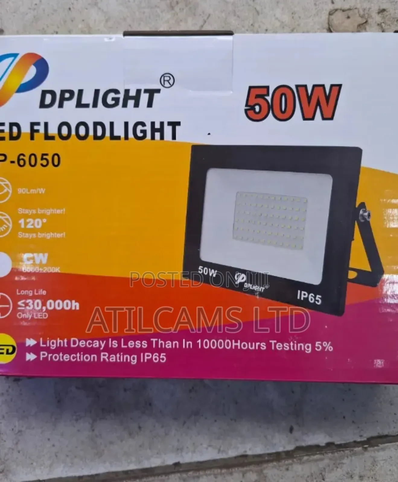 50w Electric Floodlight