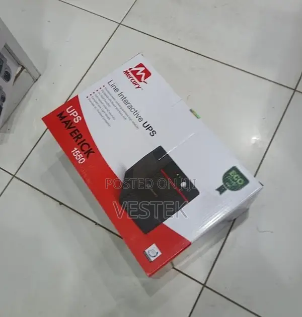 Mercury Maverick 1550va/930w Ups, Offline, 4 Universal Sockets