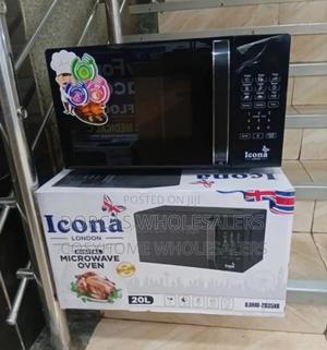 Colour Black-Icona Digital Microwaves - main view