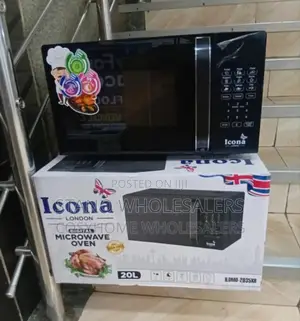 Colour Black-Icona Digital Microwaves