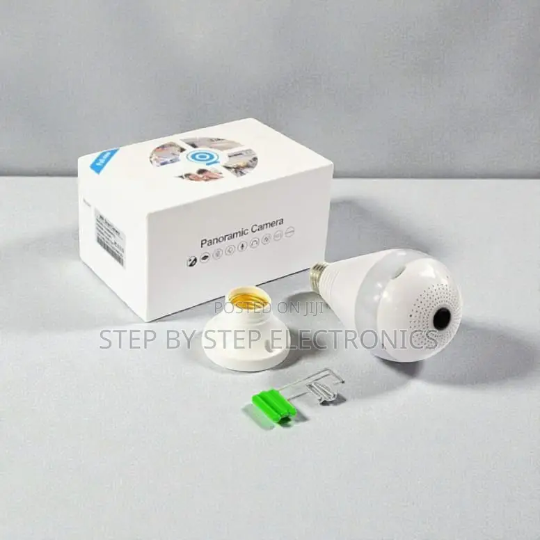 Enhanced Video Quality Two-Way Audio Full Hd Wifi Bulb Camera 1080p