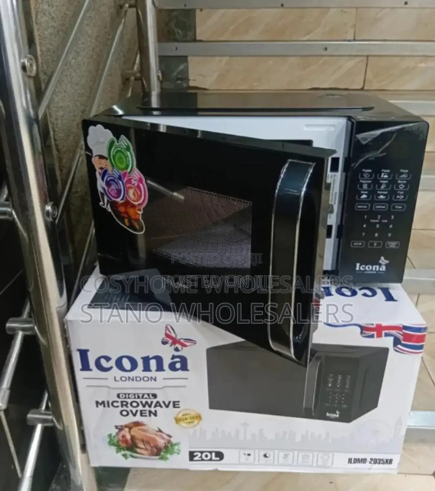 With 14months Warranty-Icona Digital Microwaves