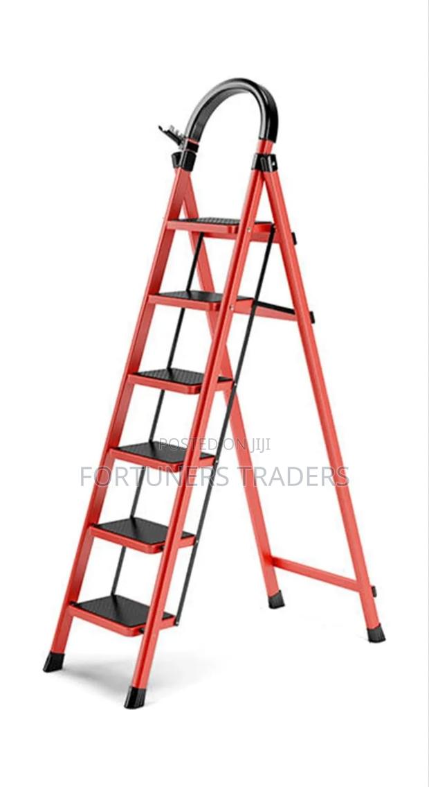6-Step Ladder Foldable Step Stool Ladder - main view