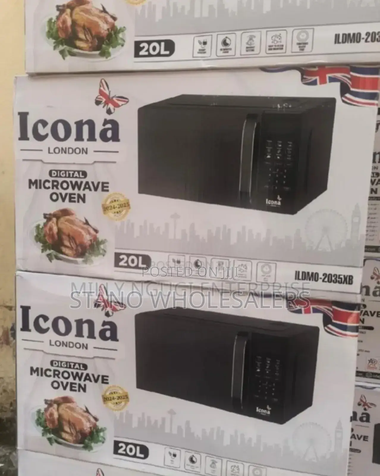 Restocked New One. #1icona Digital Microwaves