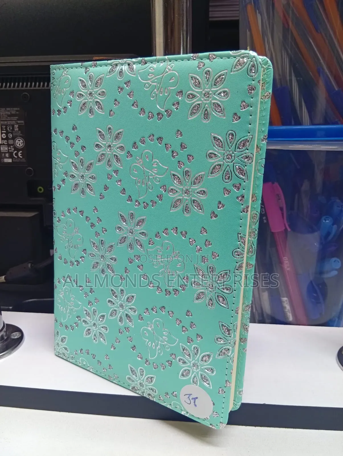 A5 Notebook With a Floral Cover