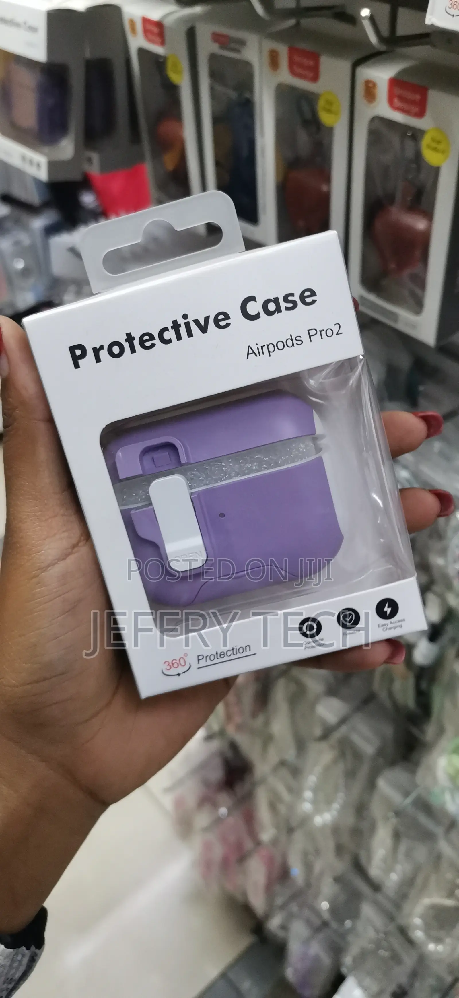 Mbuthi Armor Rugged Eggshell Case Compatible With Apple Airpods Pro 2