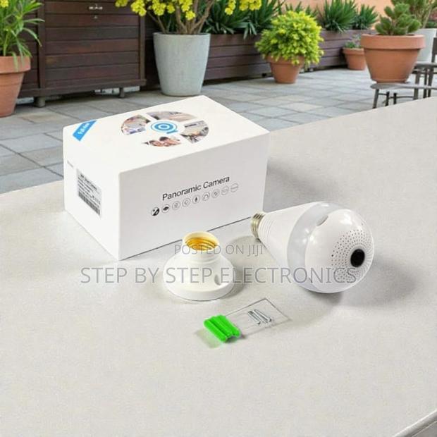 1080p Wifi Security Bulb Camera With High-Definition Video