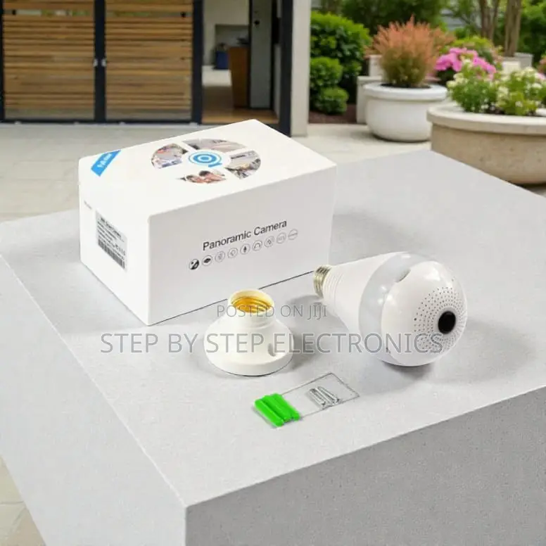 Home Security Bulb Camera 1080p With Real-Time Remote Viewing