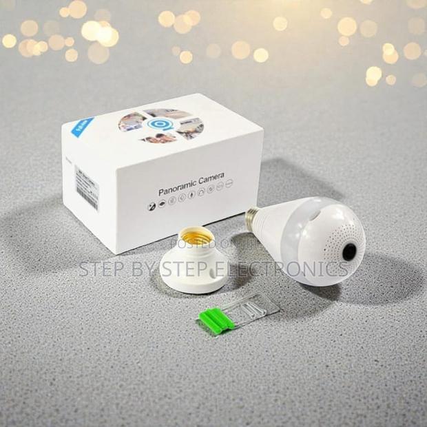 Office Security Bulb Camera 1080p With Real-Time Remote Viewing
