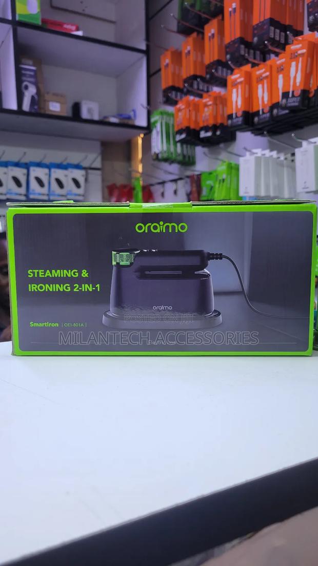 Oraimo Steaming Ironing 2in1 Portable Electric Smart Iron | Oei-801a - main view