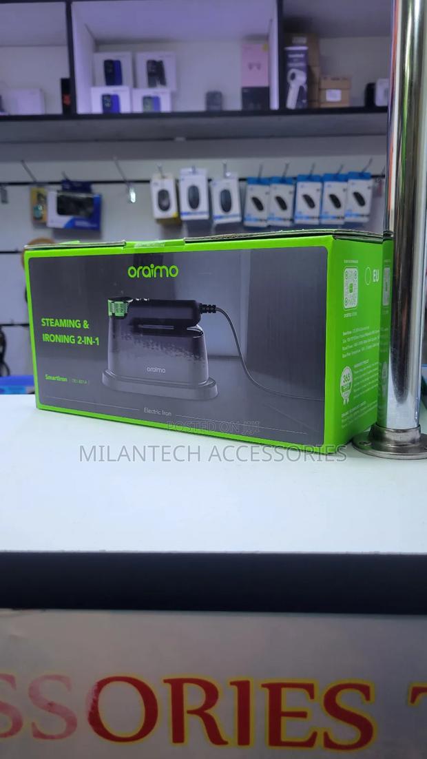 Oraimo Steaming Ironing 2in1 Portable Electric Smart Iron | Oei-801a - thumbnail 2