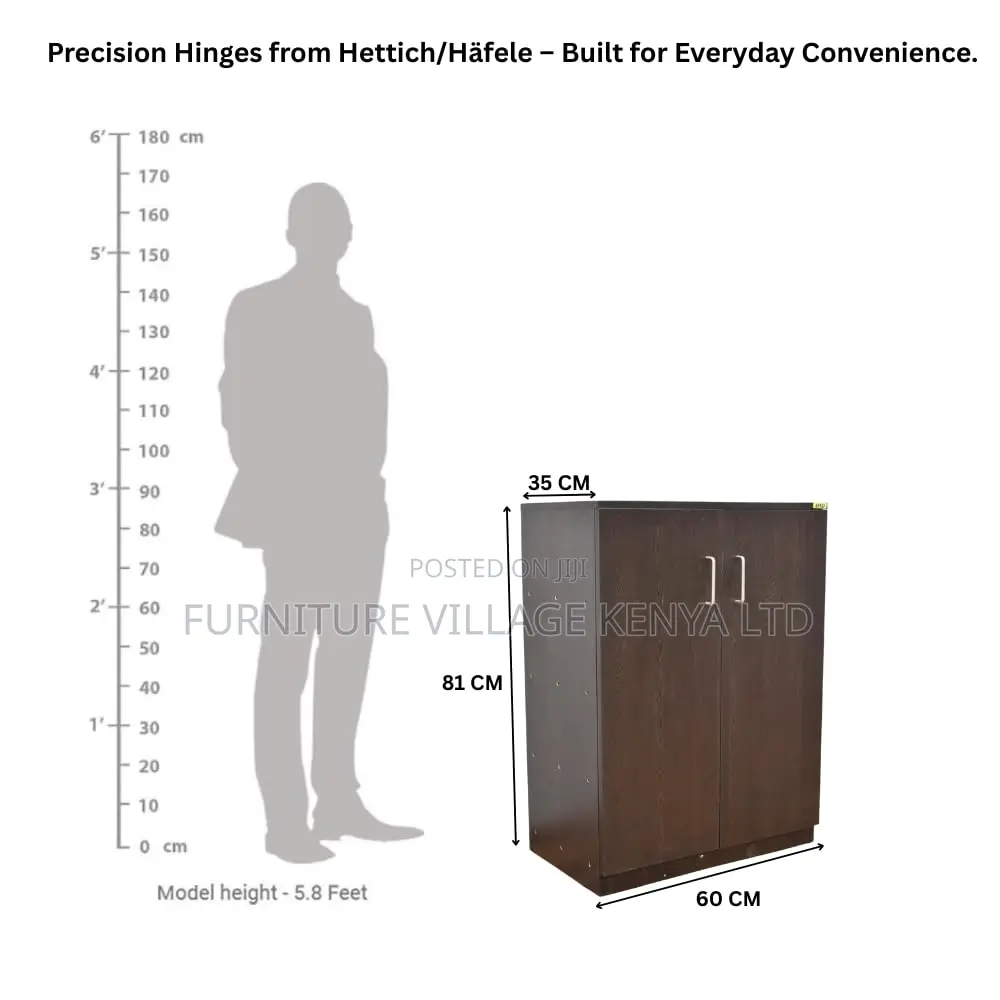 Executive 2-door Wooden Cabinet