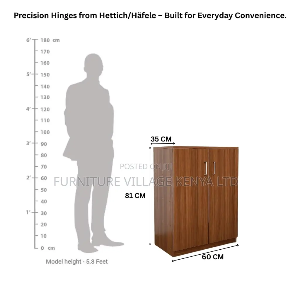Executive 2-door Wooden Cabinet