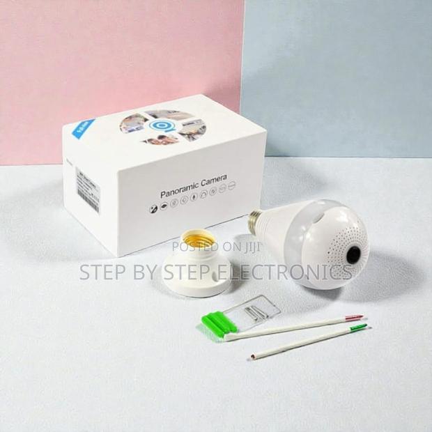 Panoramic 1080p Full Hd Wifi Camera With Pir Human Detection