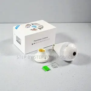 Smart Wifi Bulb Camera 1080p With Instant Push Notifications