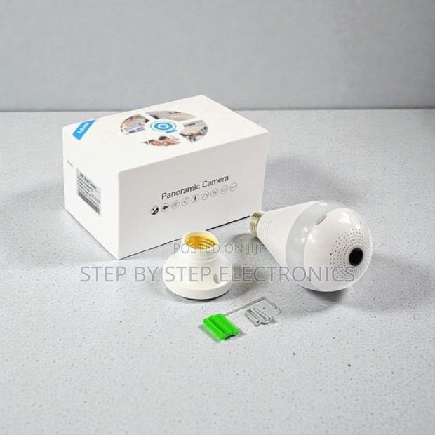 Smart Wifi Bulb Camera 1080p With Instant Push Notifications - main view