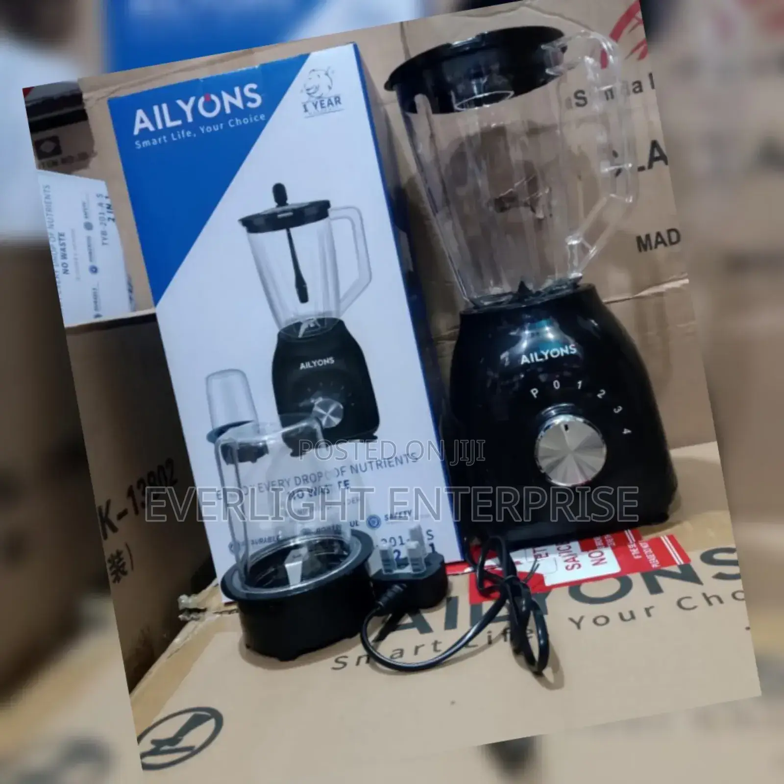 Ailyons 2 in 1 Blender