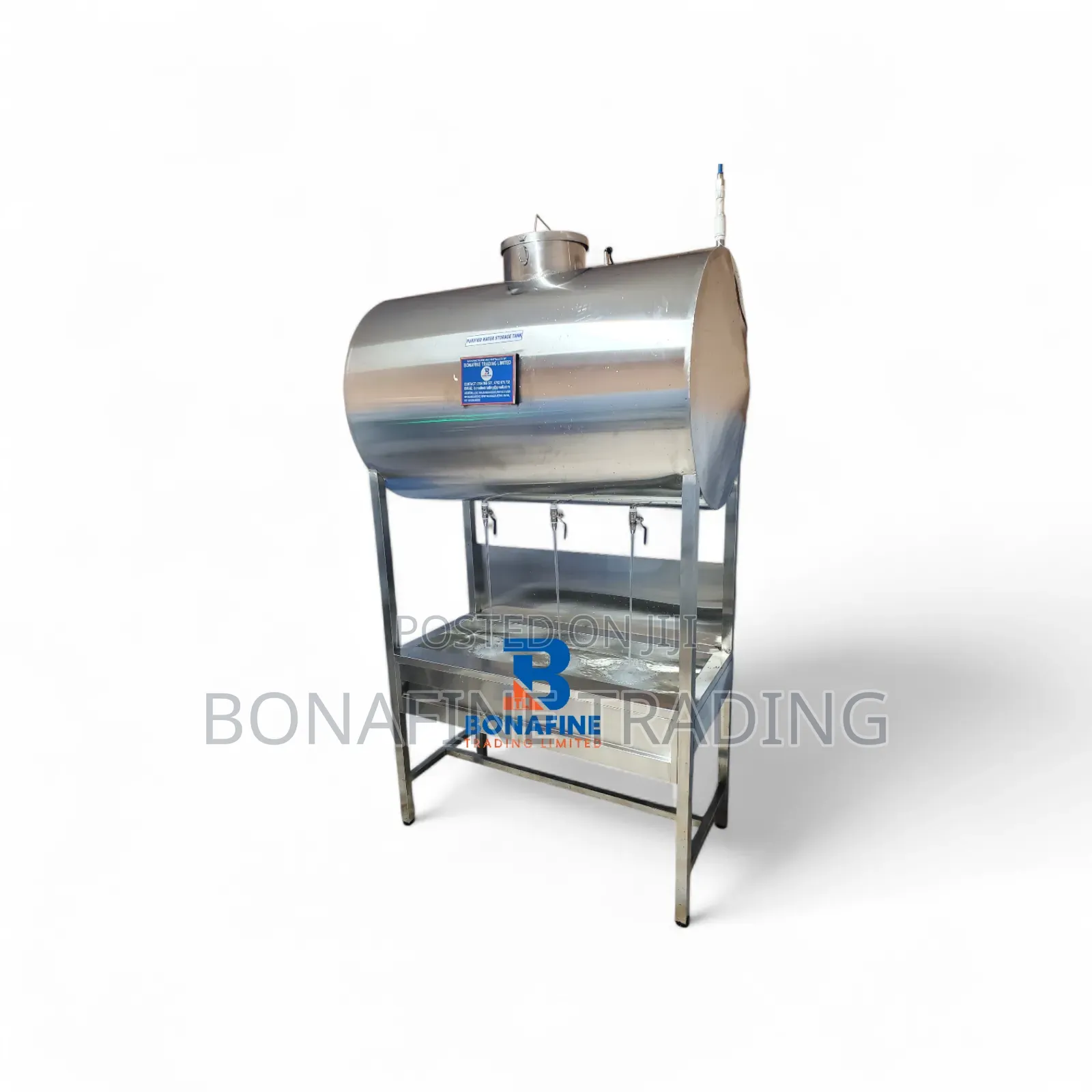 3 Taps Filling Station +Holding Tank 500l