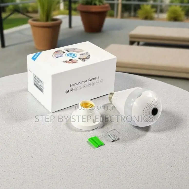 1080p Wifi Security Bulb Camera With Cloud Storage Multi-User Access