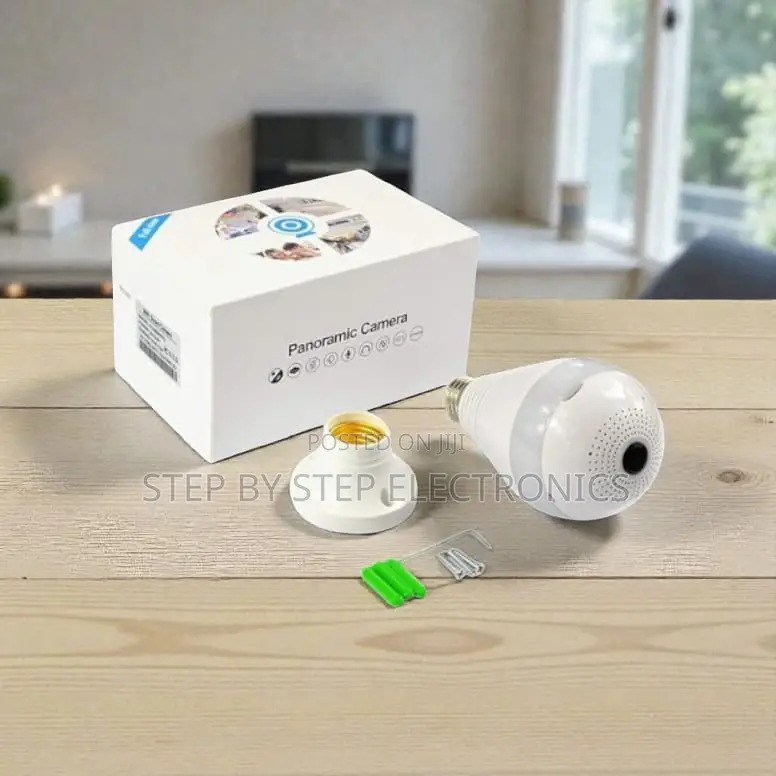 1080p Wifi Security Bulb Camera With Cloud Storage