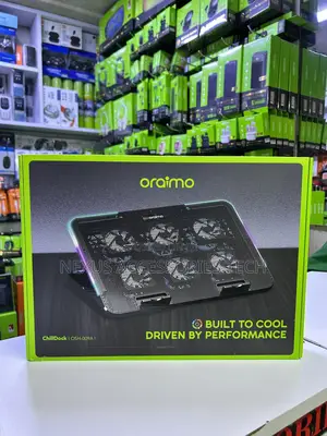 Oraimo Chill Dock Ohs-009a – Laptop Cooling Fan, Silent Powerful