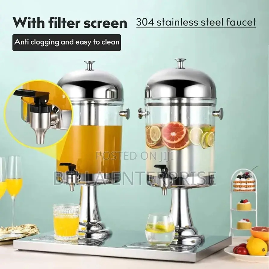 Double Juice Dispenser Now Available at Ksh.12,000 8ltr Each