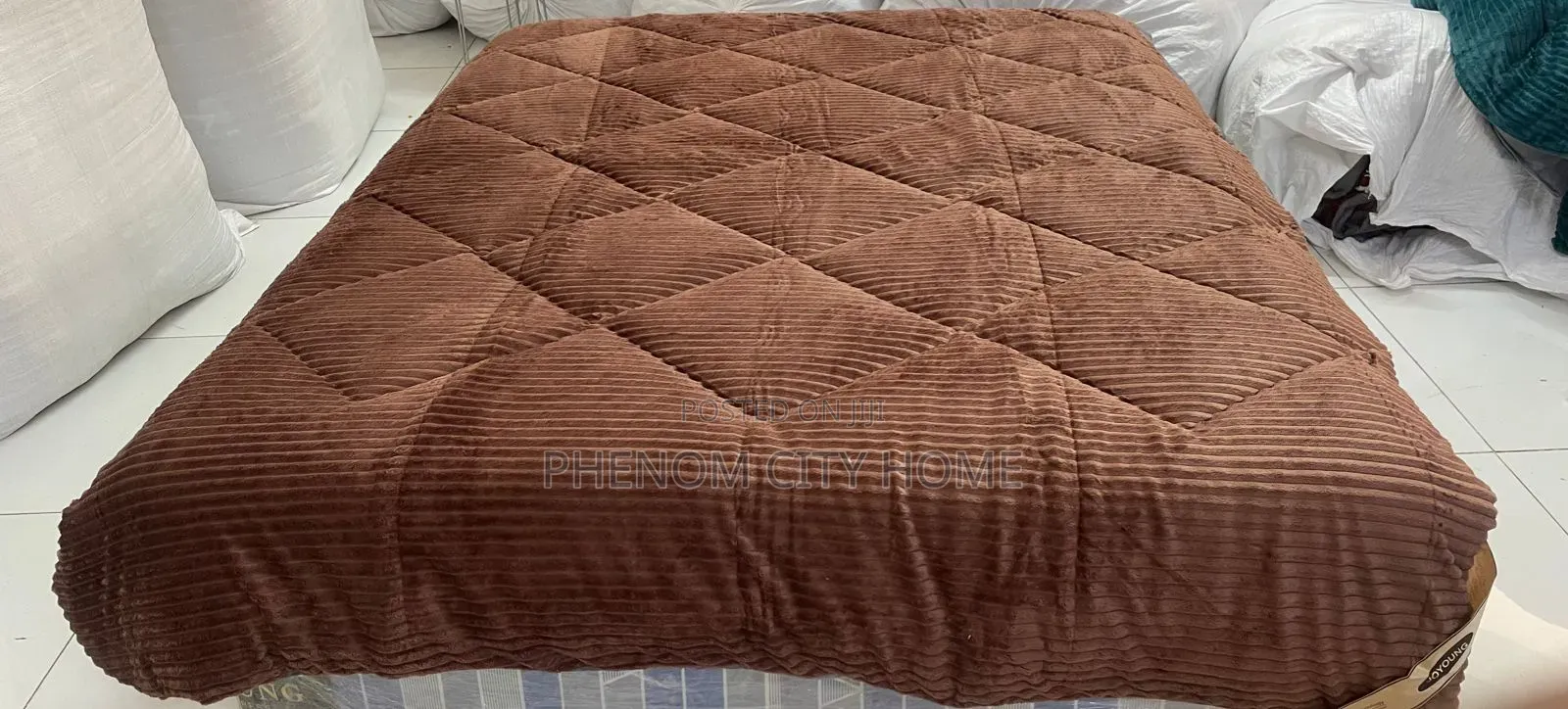 Dark Coloured Velvet Duvet Only