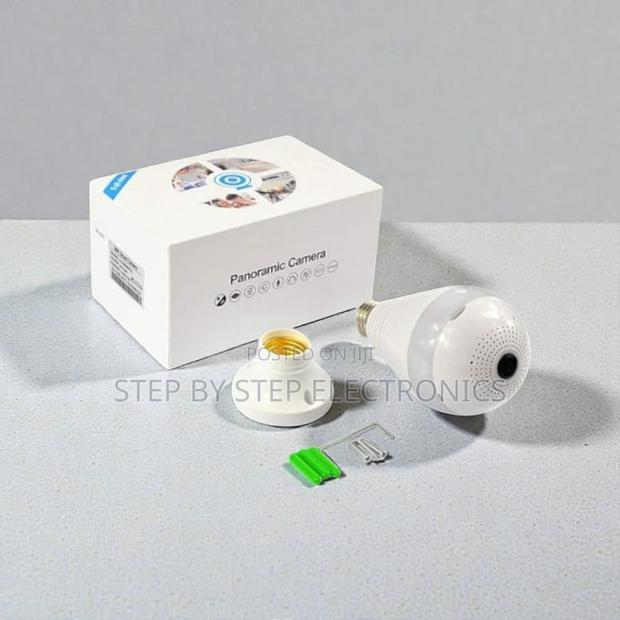 Smart Home Wifi Bulb Camera 1080p Full Hd With Instant Alerts