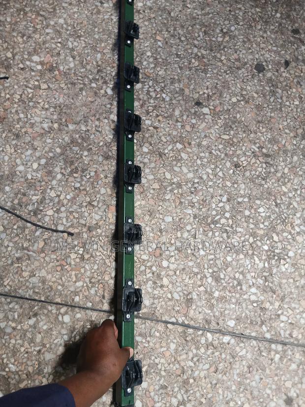 W Pole Electric Fence.Wall Mounted - main view