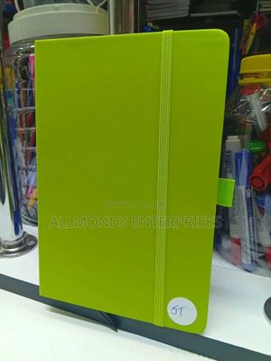 A5 Notebook Green Cover With String - thumbnail 2