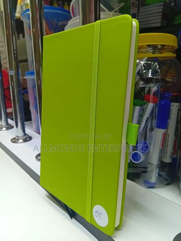 A5 Notebook Green Cover With String - thumbnail 4