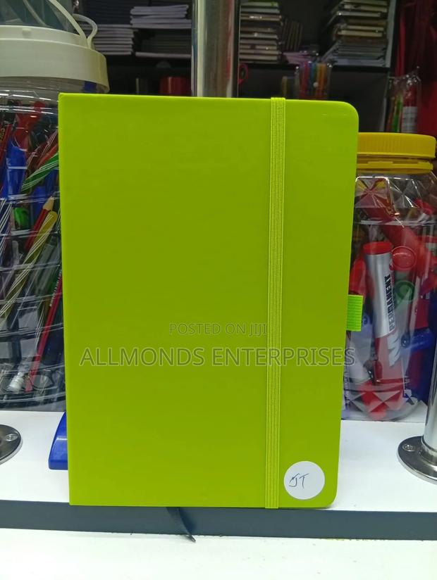 A5 Notebook Green Cover With String - thumbnail 5