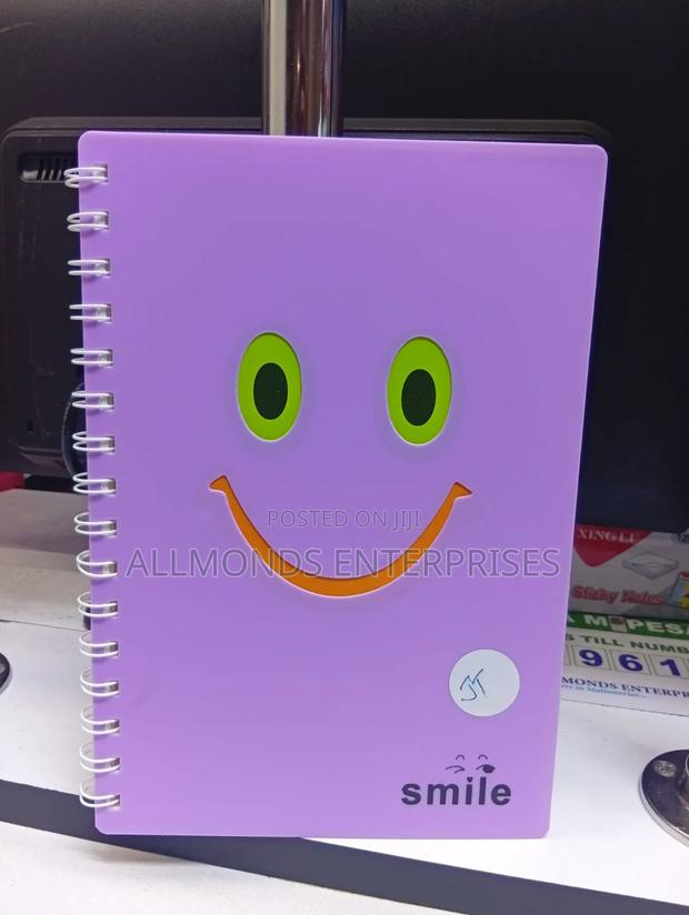 A5 Notebook With Emoji Smile - main view
