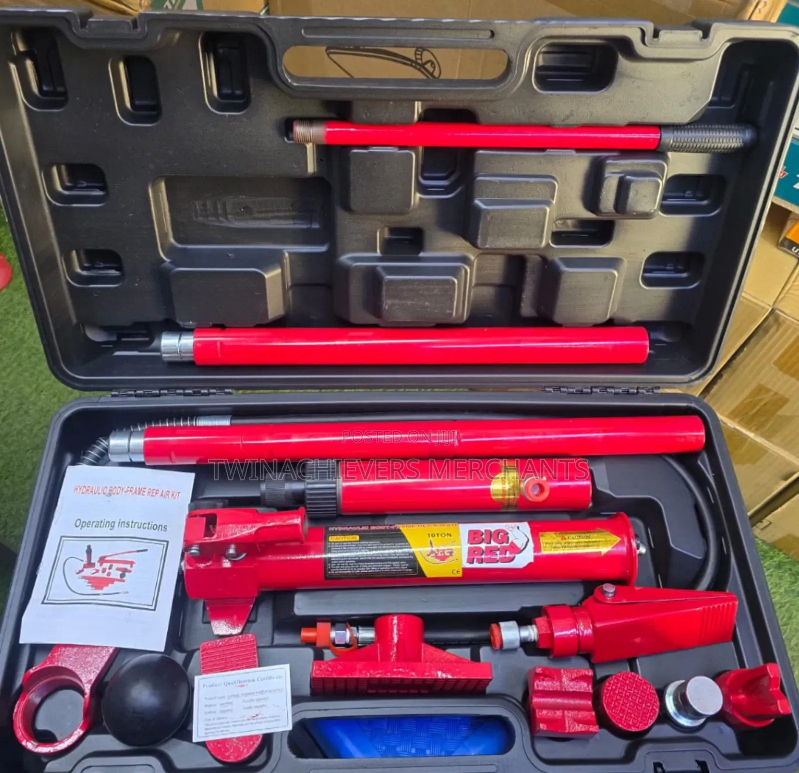 10ton Hydraulic Body Jack/Portable Hydraulic Body Frame Repair Kit
