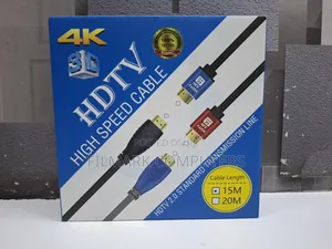 High Speed 4k Hdmi 2.0v Hd Cable Lead Ultra Gold Plated Connectors 15m