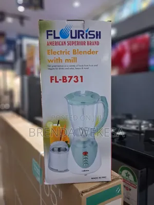 Flourish Electric Blender 1-2 Litres Fl-B731