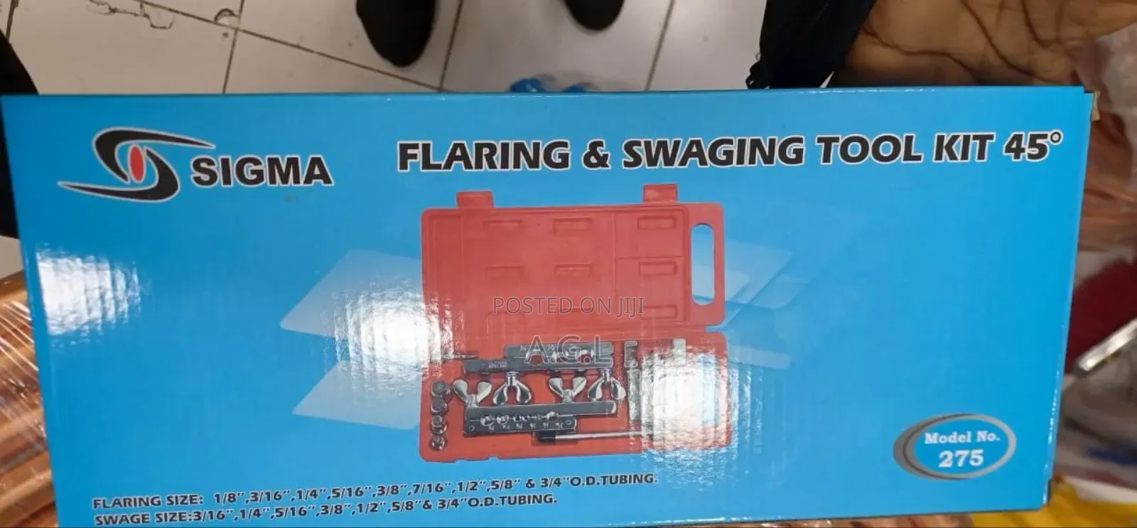 Sigma Flaring and Swaging Tool Kit