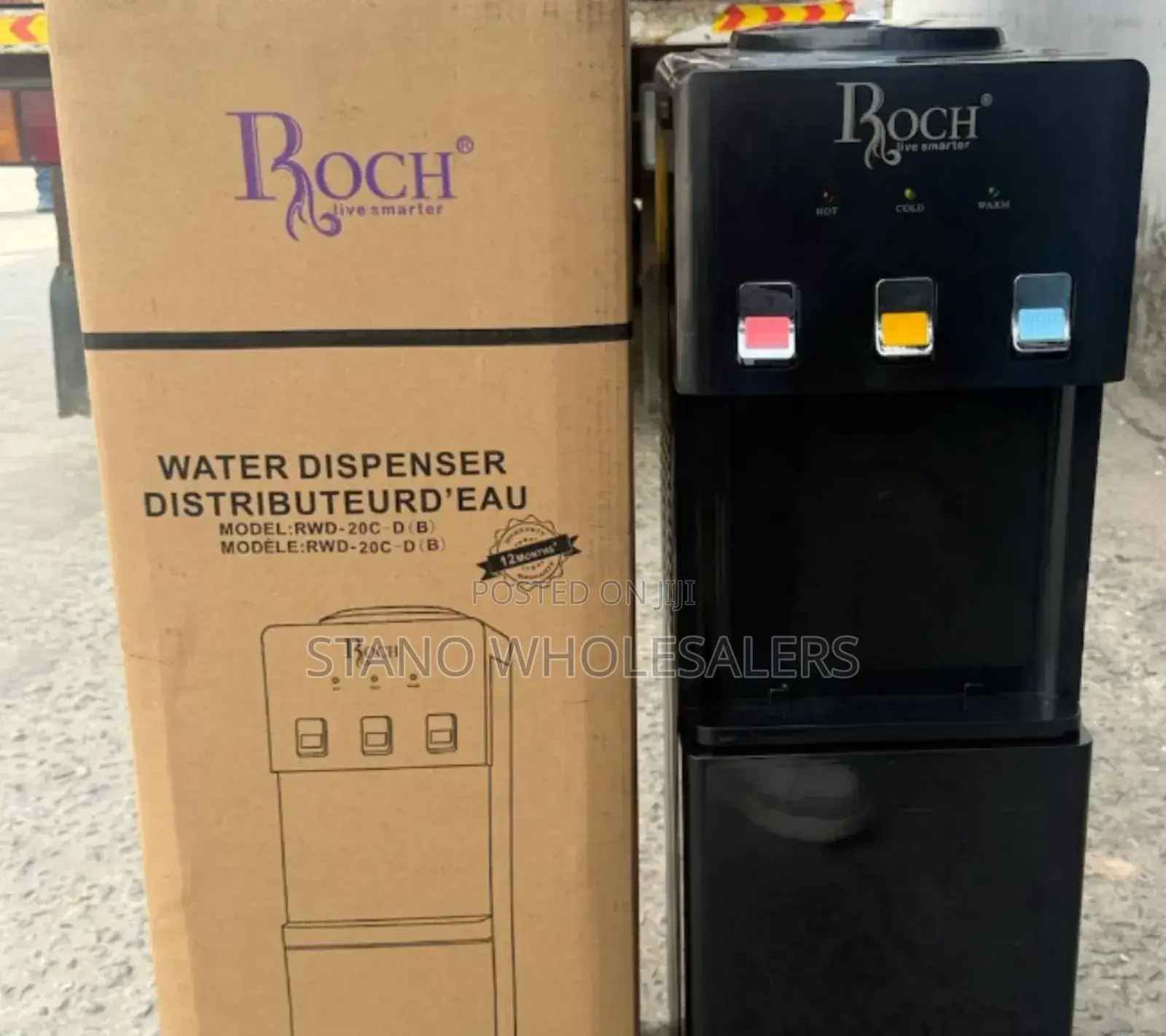 Executive Roch 3tap Dispenser. Hot and Cold