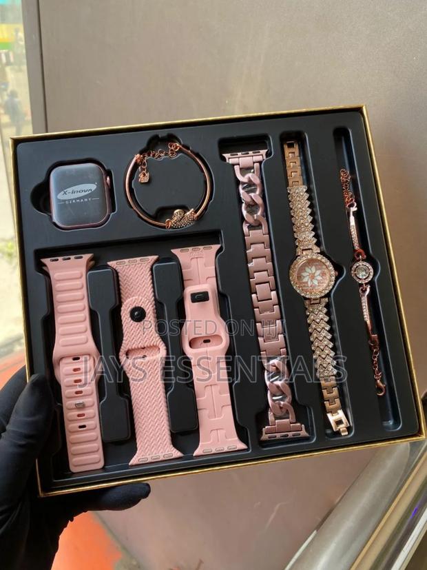 Mx11 Mini Luxerose Valentines Gift Set Smart Watch, Straps Bracelets - thumbnail 2