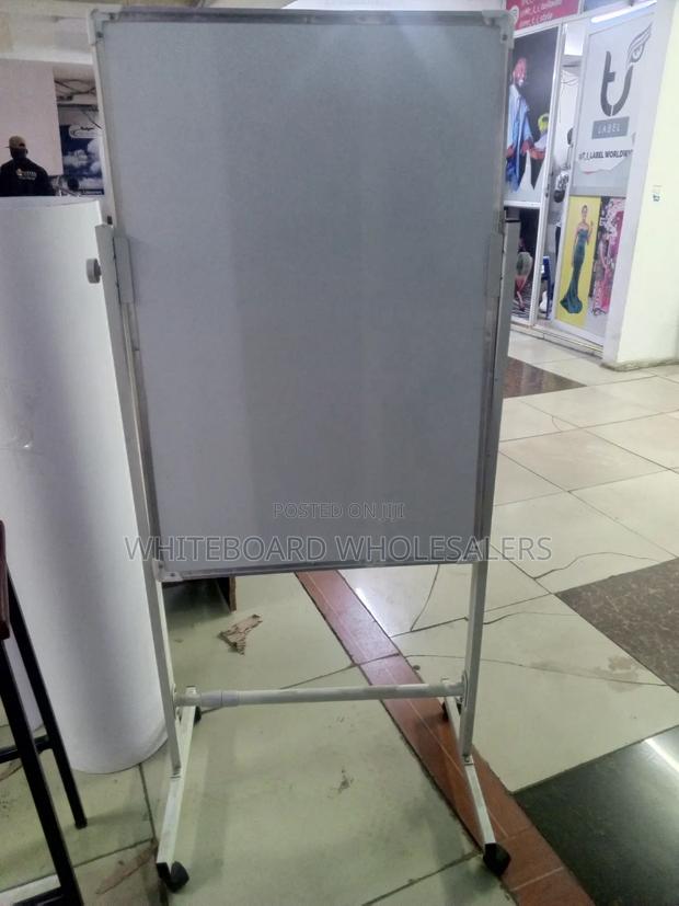 Free Standing Small Portable White Board A0 Size- Double Sided - main view