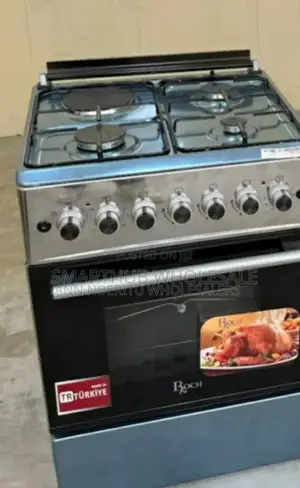Colour Silver Roch 60×60 Standing 3+1 Cooker